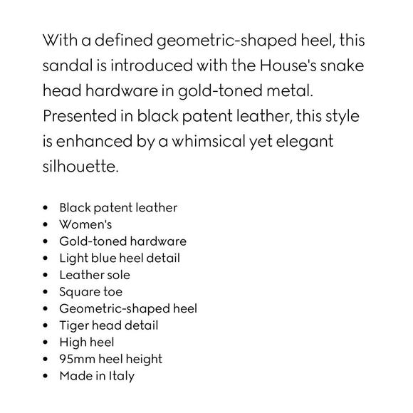 Gucci 37/ US 7 Two-Toned Dora Embellished Crystal Wedge Black Sandals NIB $1,250 - Picture 12 of 12